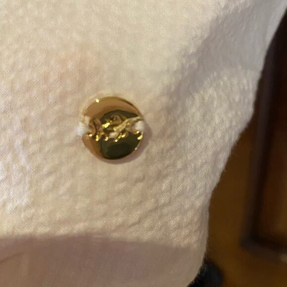 Southern Tides Women's Size Small White Seersucker Tunic Top NWT - Picture 3 of 6